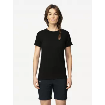 Devold Breeze Plus Merino 200 Damen Active T-Shirt - Schwarz, Größe S