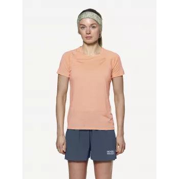 Devold Endurance Merino 130 Tee Damen Baselayer T-Shirt - Sunrise, Größe M
