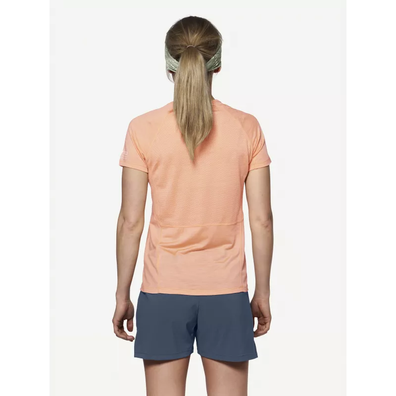 Devold Endurance Merino 130 Tee - Sunrise - Größe S - Damen-Baselayer T-Shirt