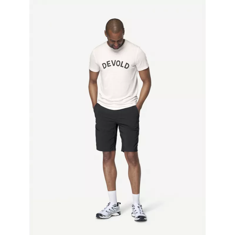 Devold Classic Legacy Tee Merino Wool T-Shirt - White Size L