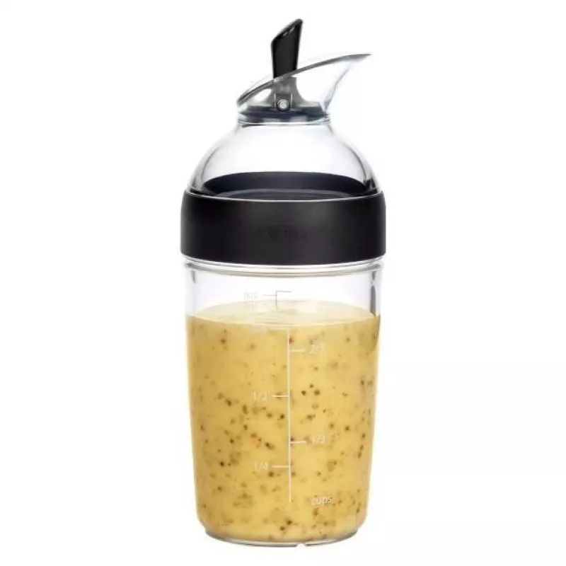 OXO Good Grips Salad Dressing Shaker 236ml Schwarz