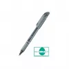 Pentel BL27-AX EnerGel Retractable Gel Pen - Needle Tip 0.35 mm - Black Ink - Silver Metal Barrel