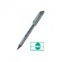 Pentel BL27-AX EnerGel Retractable Gel Pen - Needle Tip 0.35 mm - Black Ink - Silver Metal Barrel