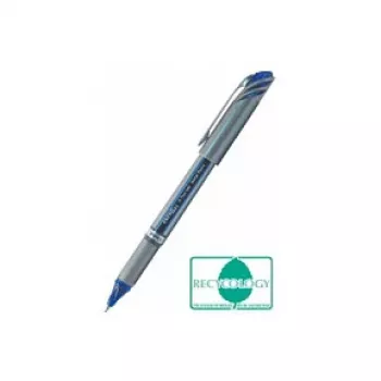 Pentel BL27 EnerGel Liquid Gel Pen - Silber - Blau - Metall - 0,7 mm - 0,35 mm