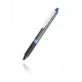 Pentel K497-C Retractable Gel Pen - Blue Ink - 0.5 mm Needle Tip - Black Barrel - 1 Pack