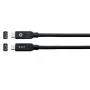 Kramer Electronics C-U32/MFF-10 Passives USB-C-Kabel (USB-C-Stecker auf USB-C-Stecker, 4K@60Hz 4:4:4, 10 Gbit/s, flexibel) - 3 m