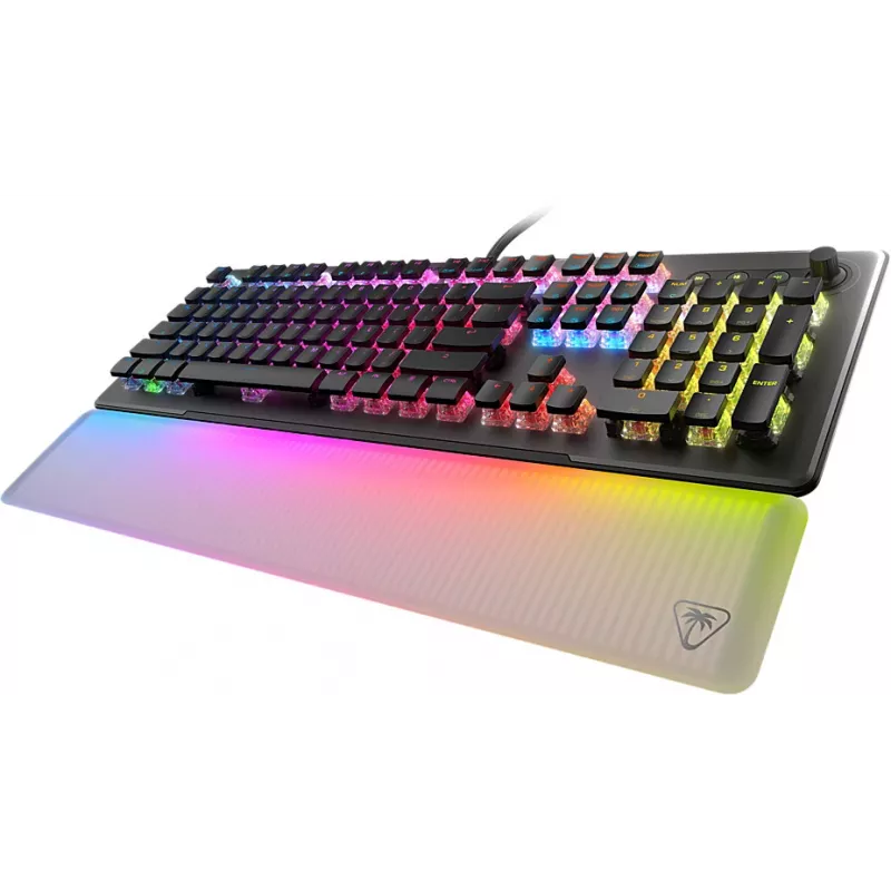 Turtle Beach Vulcan II Max Mechanische Gaming-Tastatur, Schwarz, Linear, US-Layout