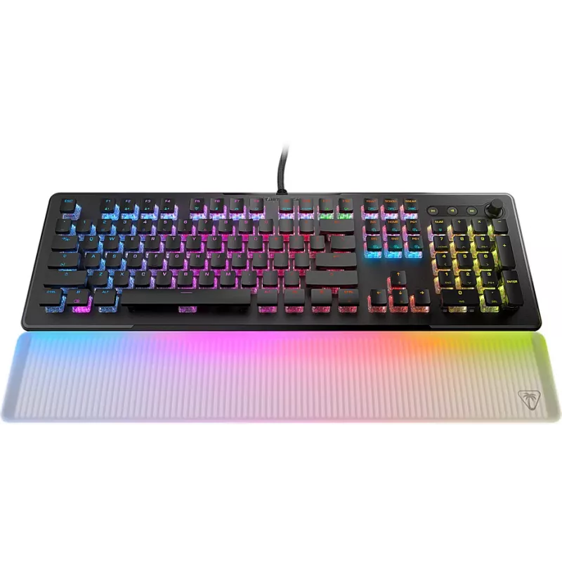 Turtle Beach Vulcan II Max Mechanische Gaming-Tastatur, Schwarz, Linear, US-Layout