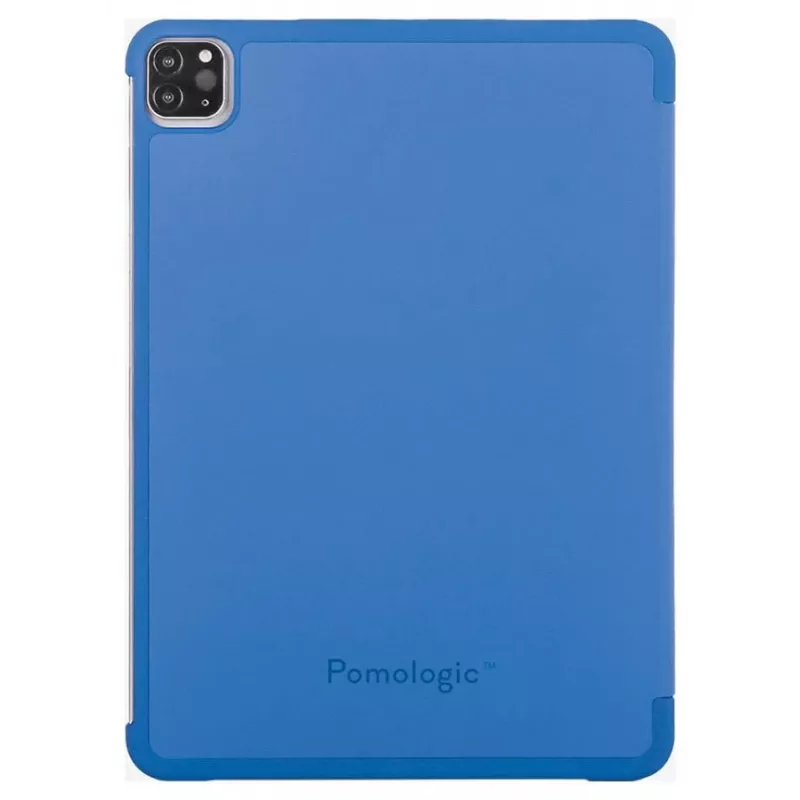 Pomologic BookCase Protective Case für iPad Air 4/5 Gen, iPad Pro 11 3/4 Gen (Blau)