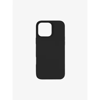 Pomologic CoverCase Silikon-Schutzhülle für iPhone 16 Pro Max mit MagSafe (Schwarz)