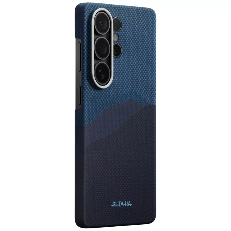 PITAKA Edge Case MagSafe für Samsung Galaxy S26 Ultra - Over the Horizon (Schwarz/Grau)