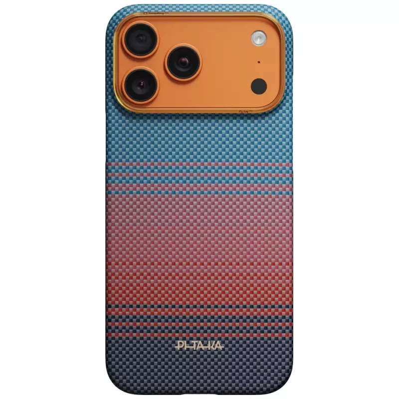 PITAKA Edge Case California Dream 03 für iPhone 17 Pro, Sunset