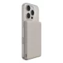 Belkin BoostCharge Slim BPD020HQSA Magnetische Powerbank 5000 mAh, 7,5 W, Sand