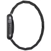 PITAKA Carbon Fiber Link Band Retro für Apple Watch 42/44/45/49mm Schwarz Grau