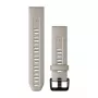 Garmin 20 mm Silikon-Armband für Uhren, Lightsand, 010-13102-04