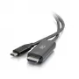 C2G USB-C auf HDMI Adapterkabel - 1,83 m - Schwarz - 4K@60Hz - Reversibler USB-C-Stecker
