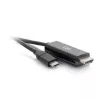C2G USB-C auf HDMI Adapterkabel - 1,83 m - Schwarz - 4K@60Hz - Reversibler USB-C-Stecker