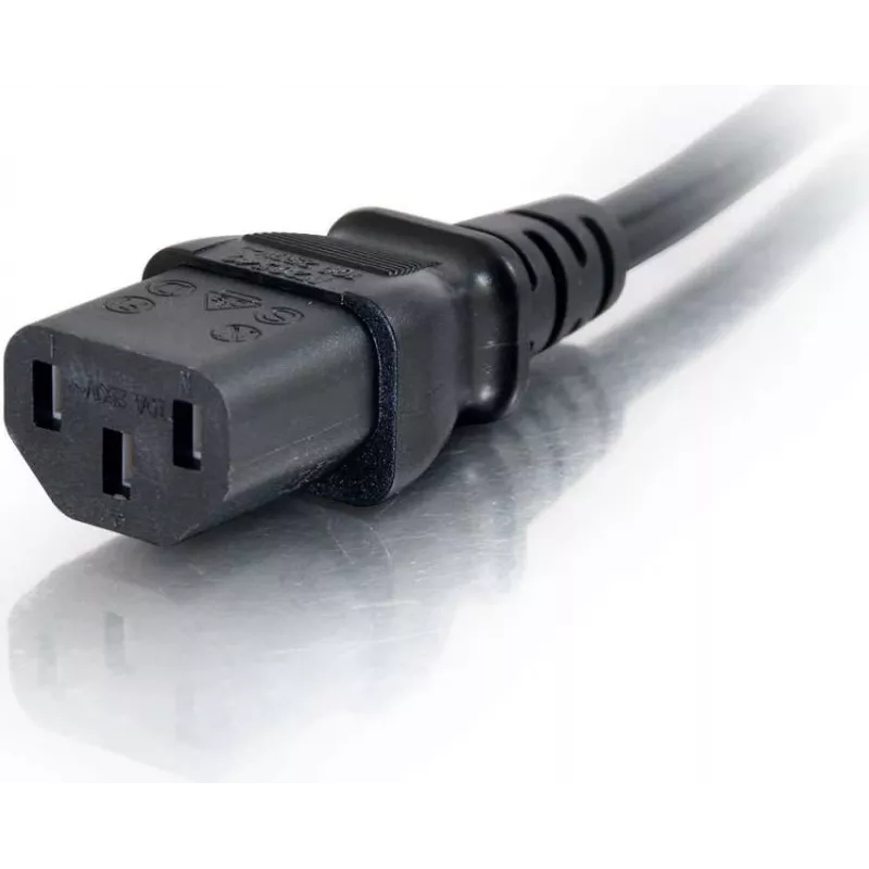 CABLES2GO Verlängerungskabel C13 auf C14 2m Schwarz