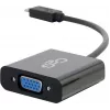 C2G USB 3.1 USB Type C auf VGA Adapter - USB C auf VGA Schwarz