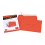 ELCO Color Briefumschlag C5 (162 x 229 mm), ohne Fenster, haftklebend, 100 g/m², Rot, 25 Stück (74618.92)