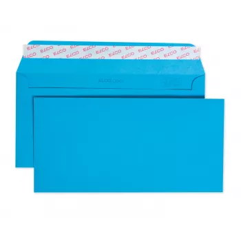 ELCO Color Briefumschlag C5/6 (114 x 229 mm), ohne Fenster, 100 g/m², Intensivblau, 250 Stück (18833.32)