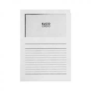 ELCO Ordo Classico Organisationsmappe A4, 220 x 310 mm, 120 g/m², Weiß, 100 Stück (29489.10)