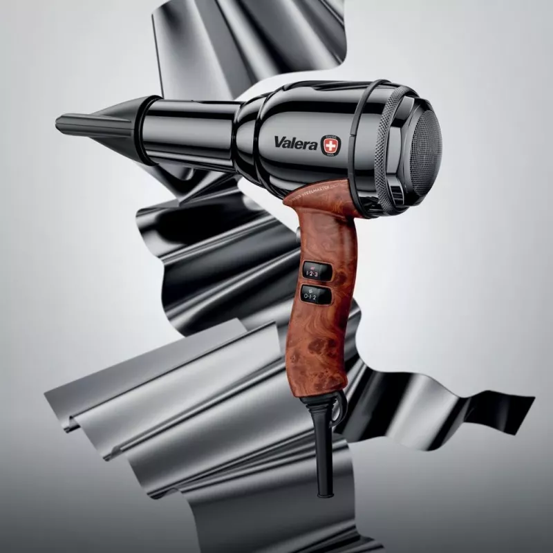 VALERA Swiss Steelmaster D Professional Haartrockner 2000W Black Chrome