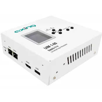AXING UIM 1-00 Universal Input Modulator HDMI CVBS YPbPr auf RF DVB-T/C