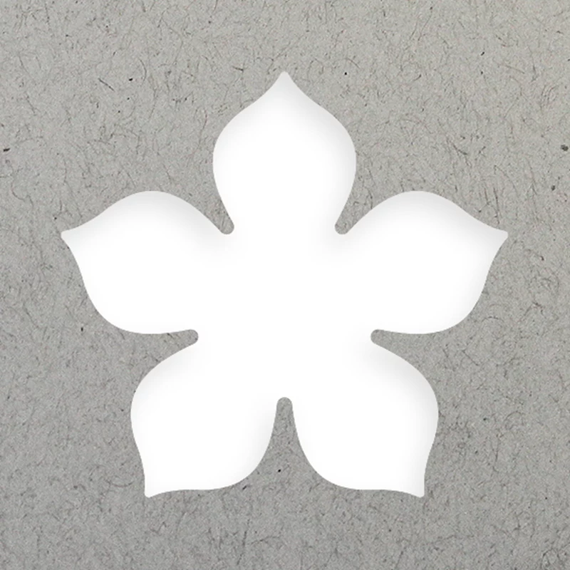 Artoz Papier Blumen-Stanzform 5 cm