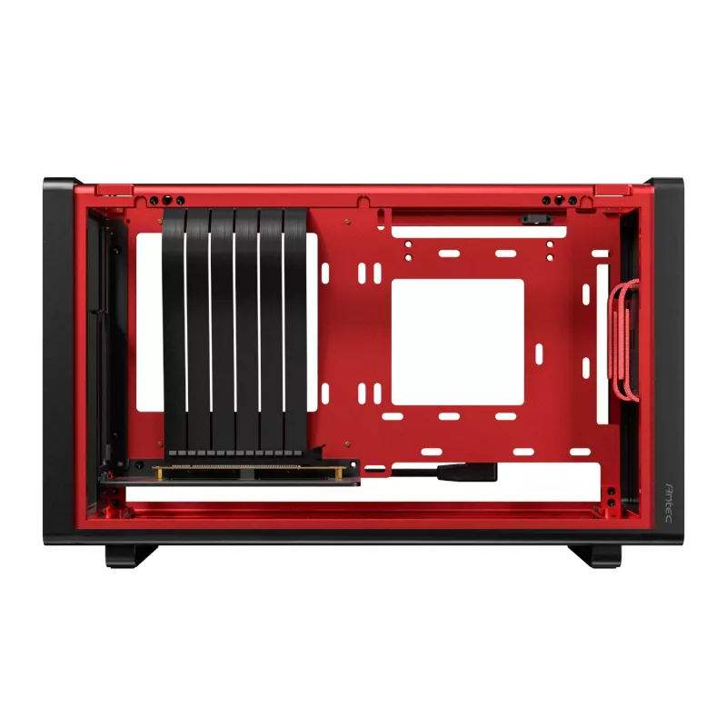 Antec Performance 1M Mini-ITX Tower Gaming Case, Schwarz, ohne Netzteil (SFX/SFX-L)