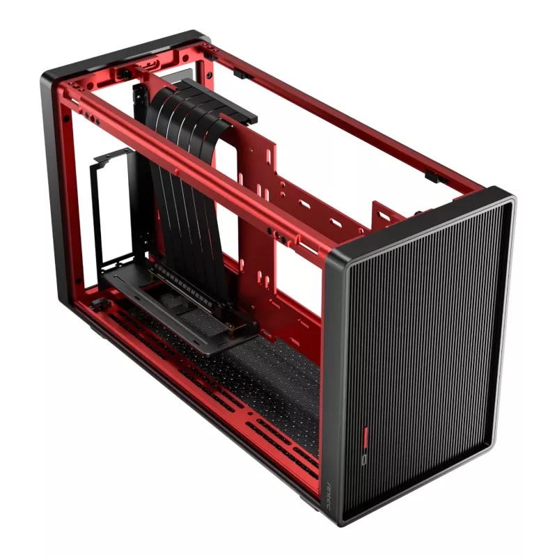 Antec Performance 1M Mini-ITX Tower Gaming Case, Schwarz, ohne Netzteil (SFX/SFX-L)
