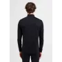 Odlo Merino 200 BL Top Turtle Neck LS Half Zip - Schwarz, Größe M