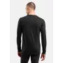Odlo Merino 200 BL Top Crew Neck LS - Black, Size XL