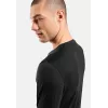 Odlo Merino 200 BL Top Crew Neck LS - Black, Size XL