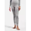 Odlo Active Warm X Pow BL Bottom Long Damen Funktionsunterhose - Silbergrau, Größe M