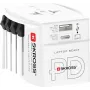 SKROSS MUV USB AC30PD World Travel Adapter mit USB-Ladegerät, Weiß