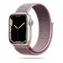 TECH-PROTECT Nylon Apple Watch 4 / 5 / 6 / 7 / 8 / SE (38 / 40 / 41 mm) Pink Sand Sport Loop Strap