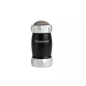 Marcato Dispenser Black (DI-NER) - Mehl-/Pulverstreuer für Pasta und Backen