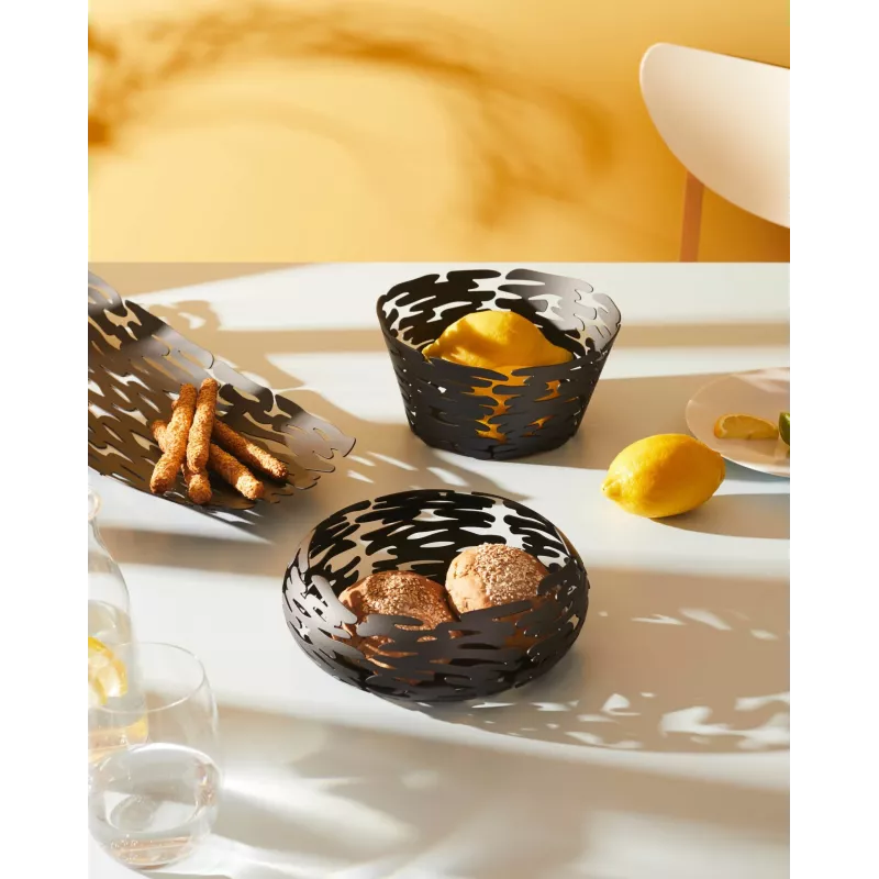 Alessi Barknest Obstschale 18/10 Edelstahl Spiegelpoliert BM02