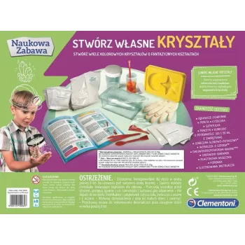 Clementoni Science & Play Crystal Growing Kit - Züchte deine eigenen Kristalle