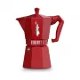 Bialetti MOKA EXCLUSIVE 6TZ Roter Herd-Espressokocher (9056)