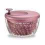 Guzzini Spin&Store Salatschleuder, Mauve Red, 4,5 L
