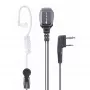 Midland MA 31LK Pro Kabelgebundenes Headset mit Akustikrohr - Schwarz/Transparent