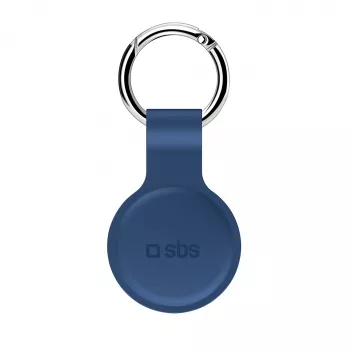 SBS Silicone Case for Apple AirTag Blau