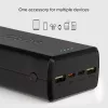 SBS Powerbank 30000 mAh Power Delivery 20W Multi-Port Schwarz