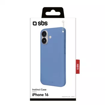 SBS Instinct Cover für iPhone 16 Blau