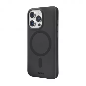 SBS Instinct Cover mit MagSafe für iPhone 16 Pro Schwarz