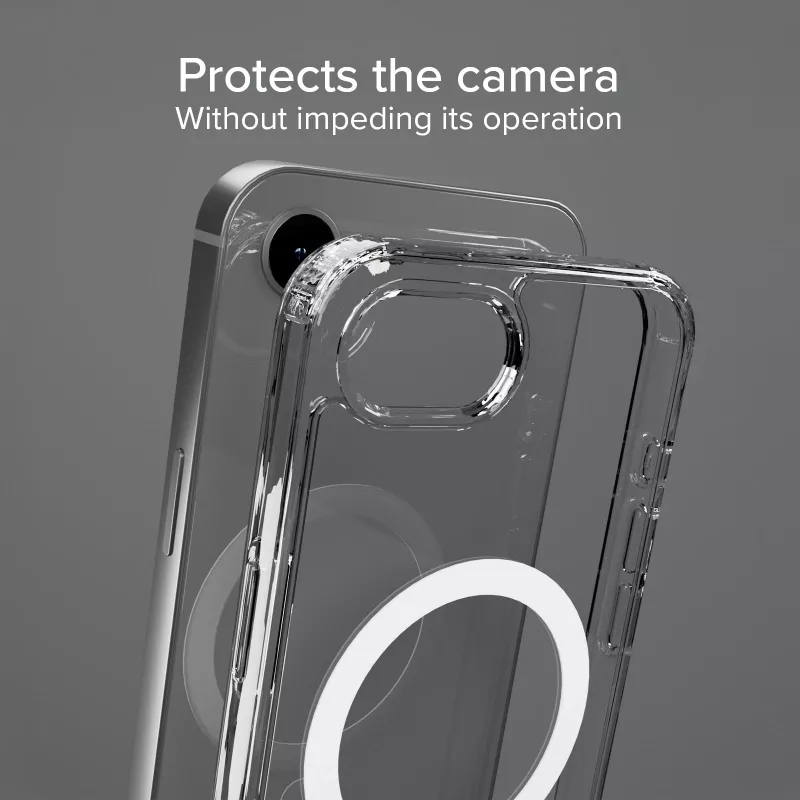 SBS Extreme Mag D3O MagSafe Case für iPhone 16e/17e - Transparent
