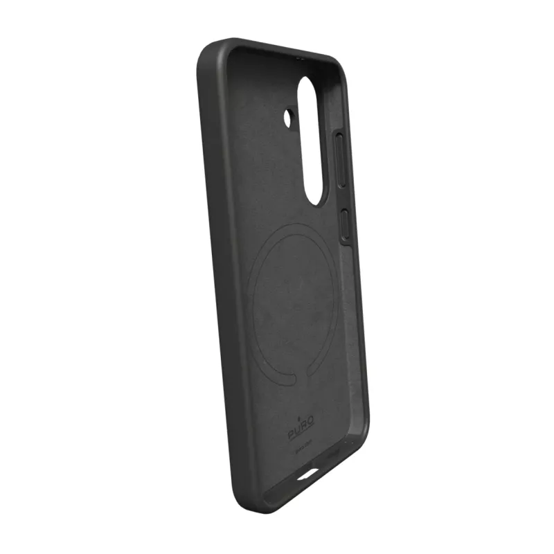 Puro Icon Mag Pro Cover für Samsung Galaxy S25+ 6,7 Zoll Schwarz