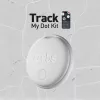 SBS Track My Circle Tracker Kompatibel mit Apple Find My - 4er-Pack - Weiß